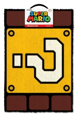 image principale pour Nintendo - Paillasson - Super Mario Bloc d'interrogation (40x60)