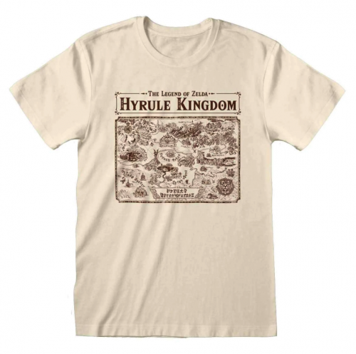 image Nintendo - T-shirt Hyrule Map - Taille M