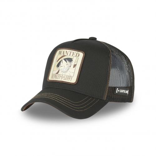 image principale pour One Piece – Casquette Adulte Capslab – Wanted noir 58cm