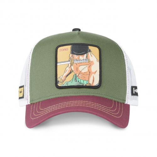 image principale pour One Piece – Casquette Adulte Capslab – Zoro vert 58cm