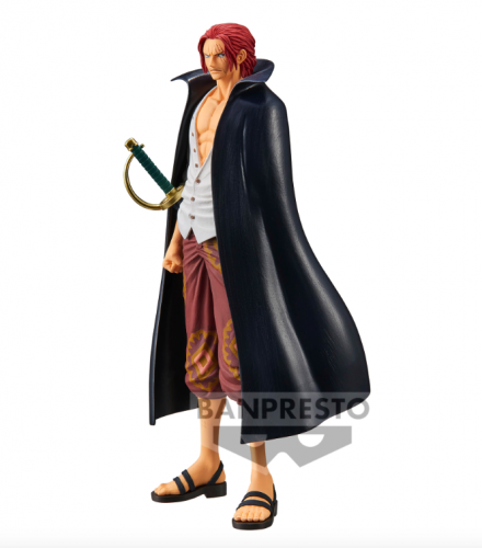 image principale pour One Piece DXF – Figurine THE GRANDLINE MEN Shanks Vol.2 – 16 cm 	