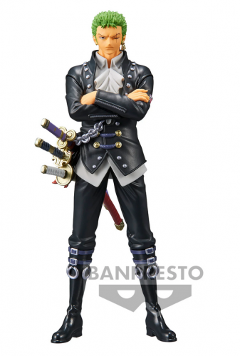 image principale pour One Piece Film Red – Figurine Grandline Men – Roronoa Zoro 17 cm