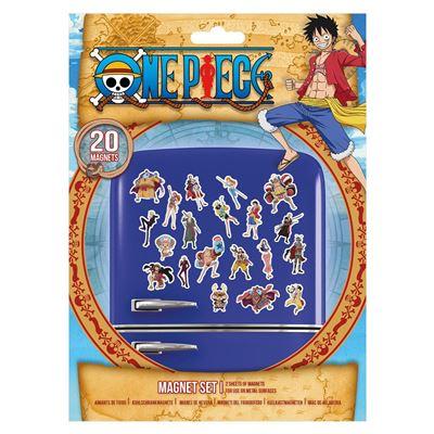 image One Piece - lot de 20 Magnets - The great pirate era