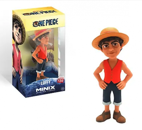image principale pour One Piece - MINIX 135 -  Monkey D. Luffy (12cm)