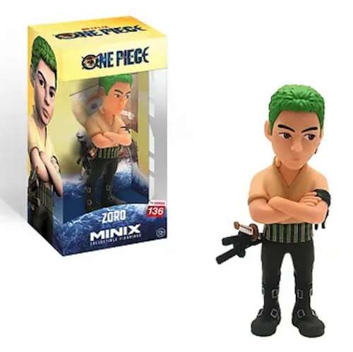 One Piece - MINIX 136 -  Zoro Roronoa  (12cm)
