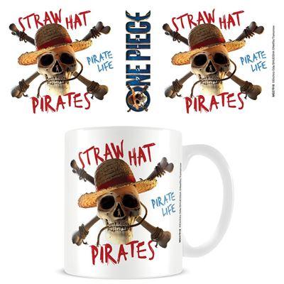 image One Piece - Mug 315ml - Straw hat pirate emblem