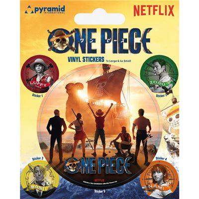 image One Piece - Vinyl Sticker - Live action Straw hat crew