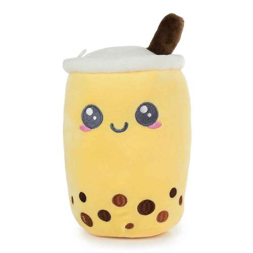 Peluche Bubble Tea 27 cm - Jaune 21x12x12 (cm)