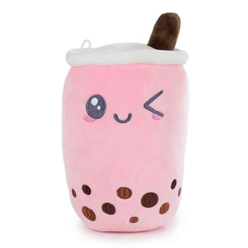 Peluche Bubble Tea - Rose 21x12x12 (cm)