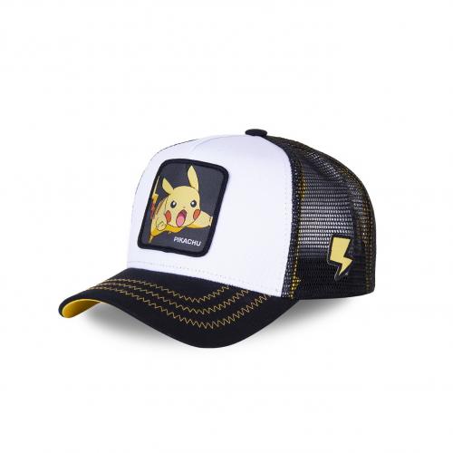 image principale pour Pokémon – Casquette Noir Adulte Trucker by Freegun – Pikachu 58cm