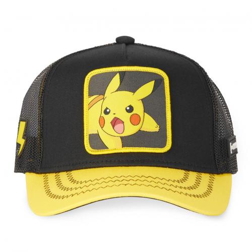 image Pokémon – Casquette Noir et jaune junior – Pikachu 52cm