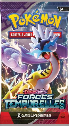 Pokémon JCC - Écarlate et Violet - Pack de Booster Blister Forces Temporelles (1 Bo