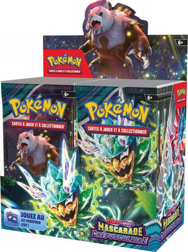 image principale pour Pokémon JCC - Écarlate et Violet - Pack de Booster EV06 (Display x36)