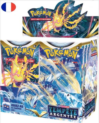 image principale pour Pokémon JCC - E&B Pack de Booster Tempête Argentée (Display x 36)