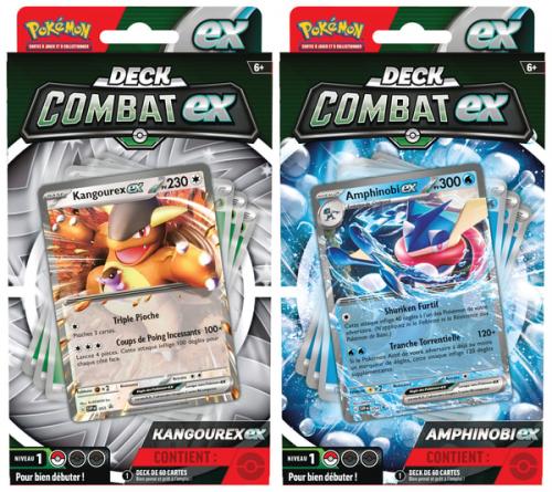 image Pokémon JCC - FR Deck de combat Kangourex - ex et Amphinobi-ex. (1 deck aleatoire)  