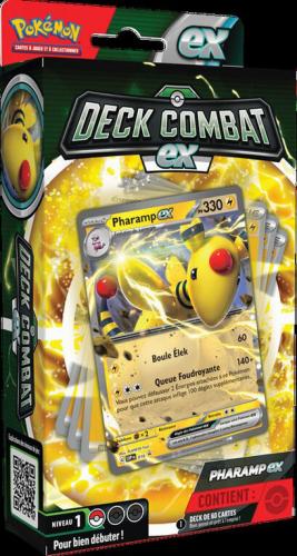 image principale pour Pokémon JCC - Deck Combat EX - Lucario/Pharamp (1 boite aléatoire) 