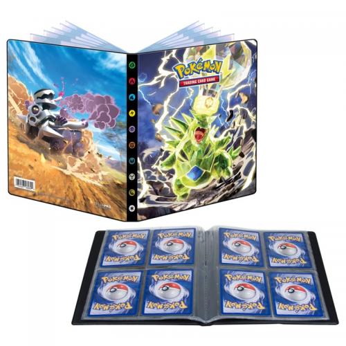 Pokémon JCC -  Portfolio (album) de rangement 4 Cases / 20 pages - 80 cartes SV3