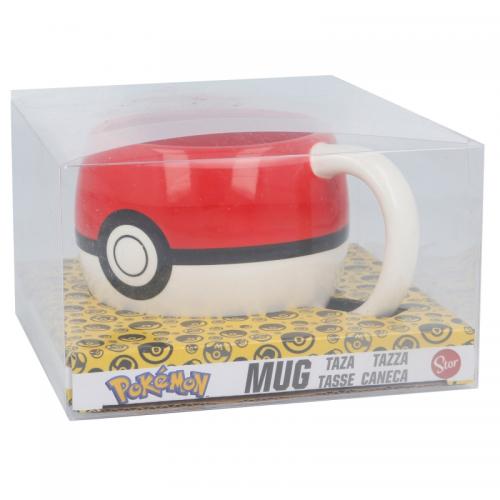 image principale pour Pokémon - Mug 3D - Pokeball 490 ml 