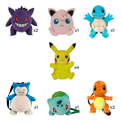 Sac a dos pokemon peluche hotsell