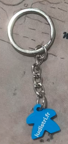 Porte Clé Meeple LUDISTRI