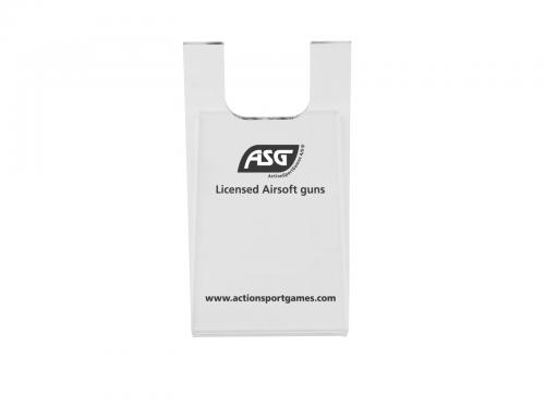 Présentoir pistolet plexiglass ASG