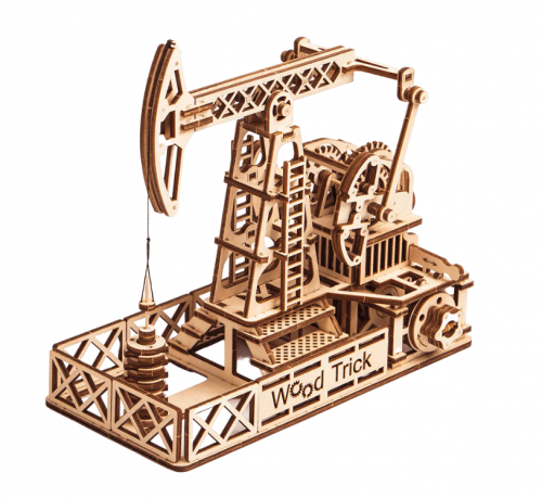 image Mécanisme 3D en bois - Station de Forage - 120 pcs