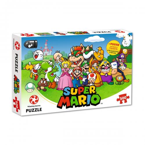 image principale pour Puzzle Mario & Friends (500 pièces)