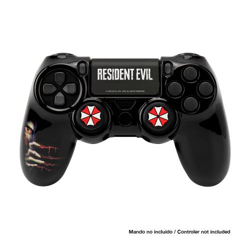 Resident Evil - Coque  + Grips pour Manette PS4 - Umbrella