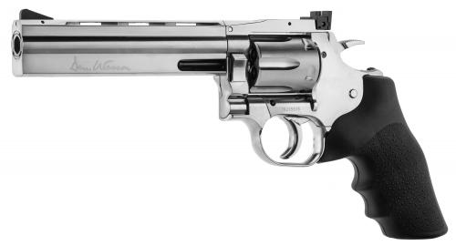 Revolver 6 coups DAN WESSON 715 6 à douilles silver 1j (douilles + speed loader à d