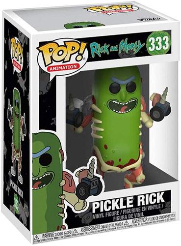 image principale pour Rick and Morty - Funko Pop 333 - Pickle Rick