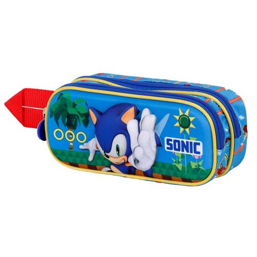 image principale pour SEGA - Trousse double 3D - Sonic faster