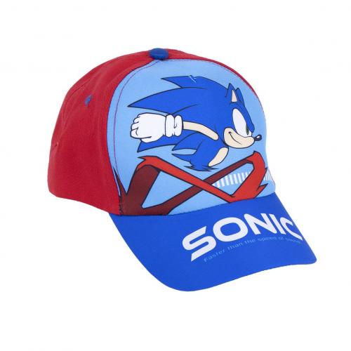 image principale pour Sonic – Casquette junior rouge – Sonic 53cm