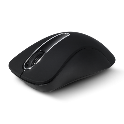 Souris Sans Fil forme 3D USB - Noir