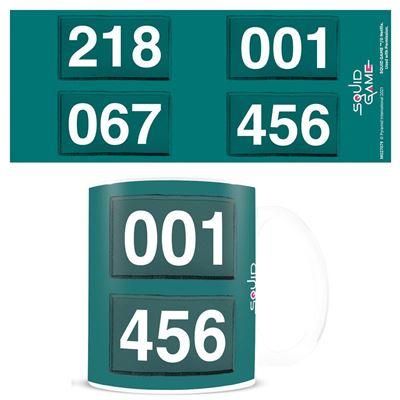 Squid Game - Mug – NUMBERS- 315ml