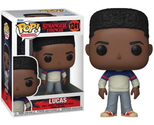image principale pour Stranger Things - Funko Pop 1241 S4 - Lucas 