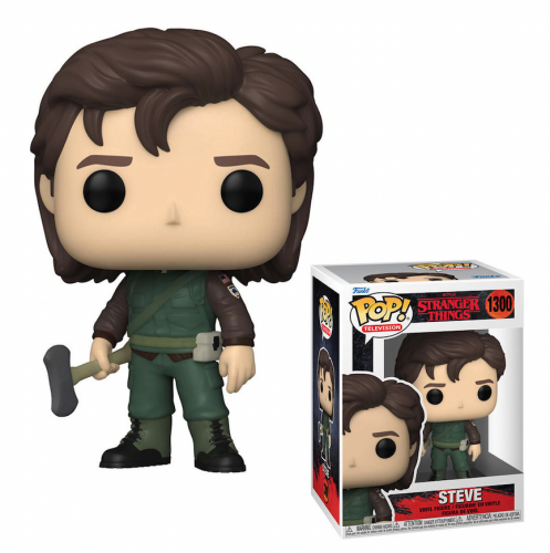 image principale pour Stranger Things -Funko Pop 1300 s4  - Steve 