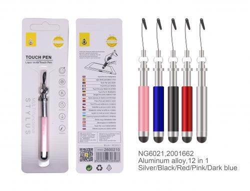 Stylet tactile pour tablette / smartphone 55-75 mm