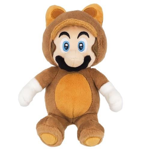 image Super Mario - Peluche Super Mario Tanooki - 22cm (Nintendo Togetherplus)