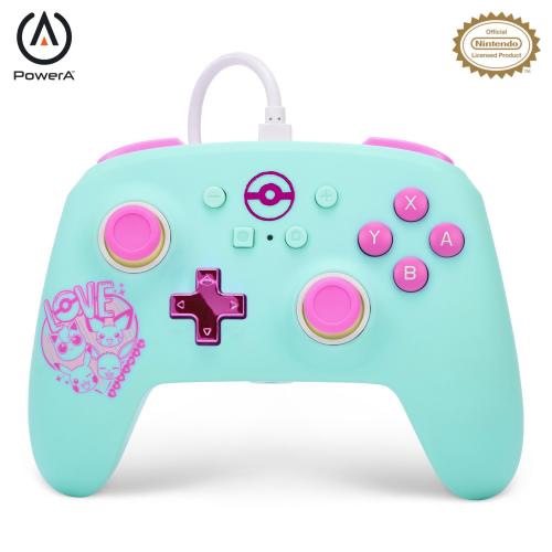SWITCH-Manette Filaire Améliorée-Pokémon:Sweet Friends