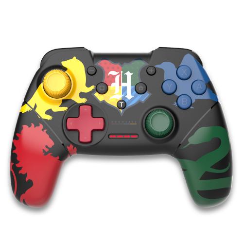 Harry Potter - Manette Switch Sans Fil Câble 1M - 4 Maisons 