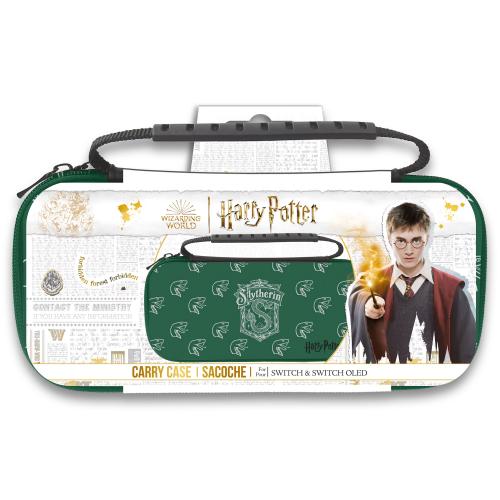image principale pour Harry Potter - Sacoche Slim pour Switch et Switch Oled - Vert - Serpentard 