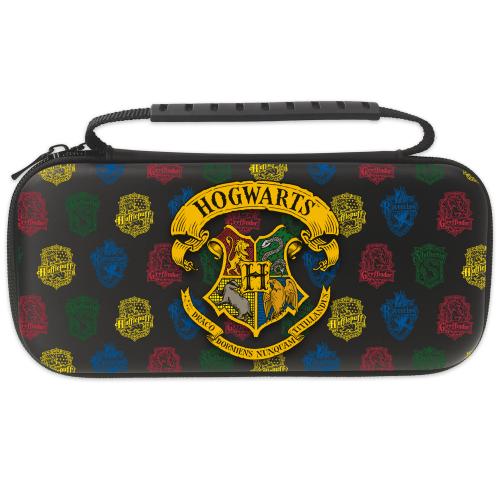 Harry Potter - Sacoche XL pour Switch et Switch Oled - Multicolore - 4 Maisons