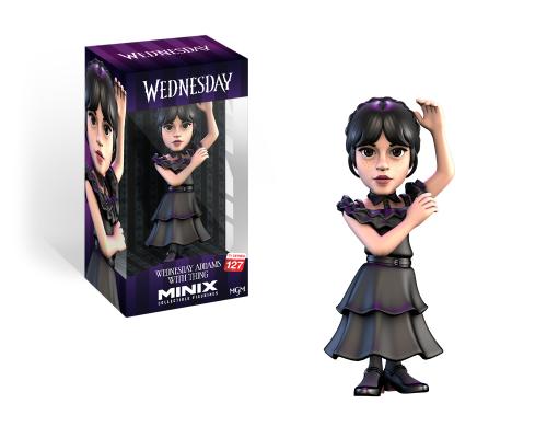 image principale pour TV Series - MINIX 127 Wednesday - Mercredi Addams robe de bal