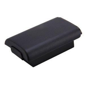 Xbox 360 / Xbox 360 Slim: Cache batterie de manette noir