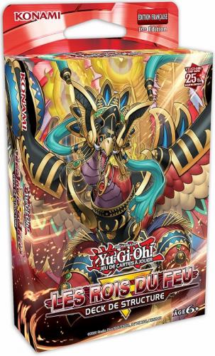 image principale pour Yu-Gi-Oh! JCC - Display de Deck Structure Remanié: les rois du feu x8 FR