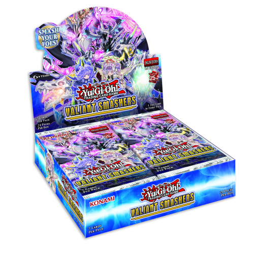 image principale pour Yu-Gi-Oh! JCC FR -Display de Pack de Booster Valiant Smashers - Les Vaillants Fracasseurs - (24 Boosters)