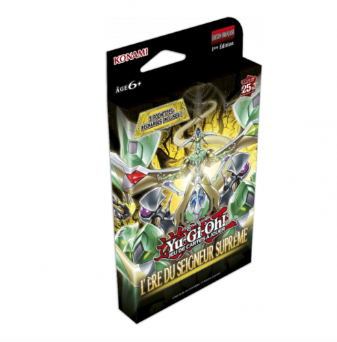 image principale pour Yu-Gi-Oh! JCC FR - Pack de 3 Booster L'Ere du Seigneur Suprême (Tuckbox cartonné) 