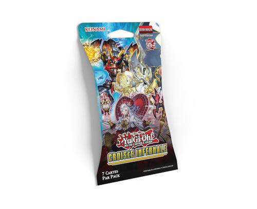 image principale pour Yu-Gi-Oh! JCC – FR pack de booster Croisée Infernale (Blister cartonné)