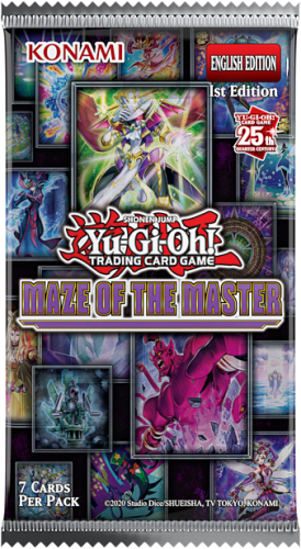 image principale pour Yu-Gi-Oh! JCC – FR pack de booster Le labyrinthe du maître (Blister cartonné)