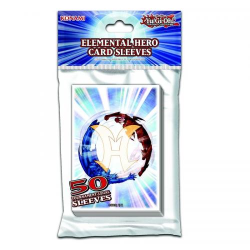 image principale pour Yu-Gi-Oh! - Protège-cartes Hero Elementaire Kollection - (50 Sleeves)